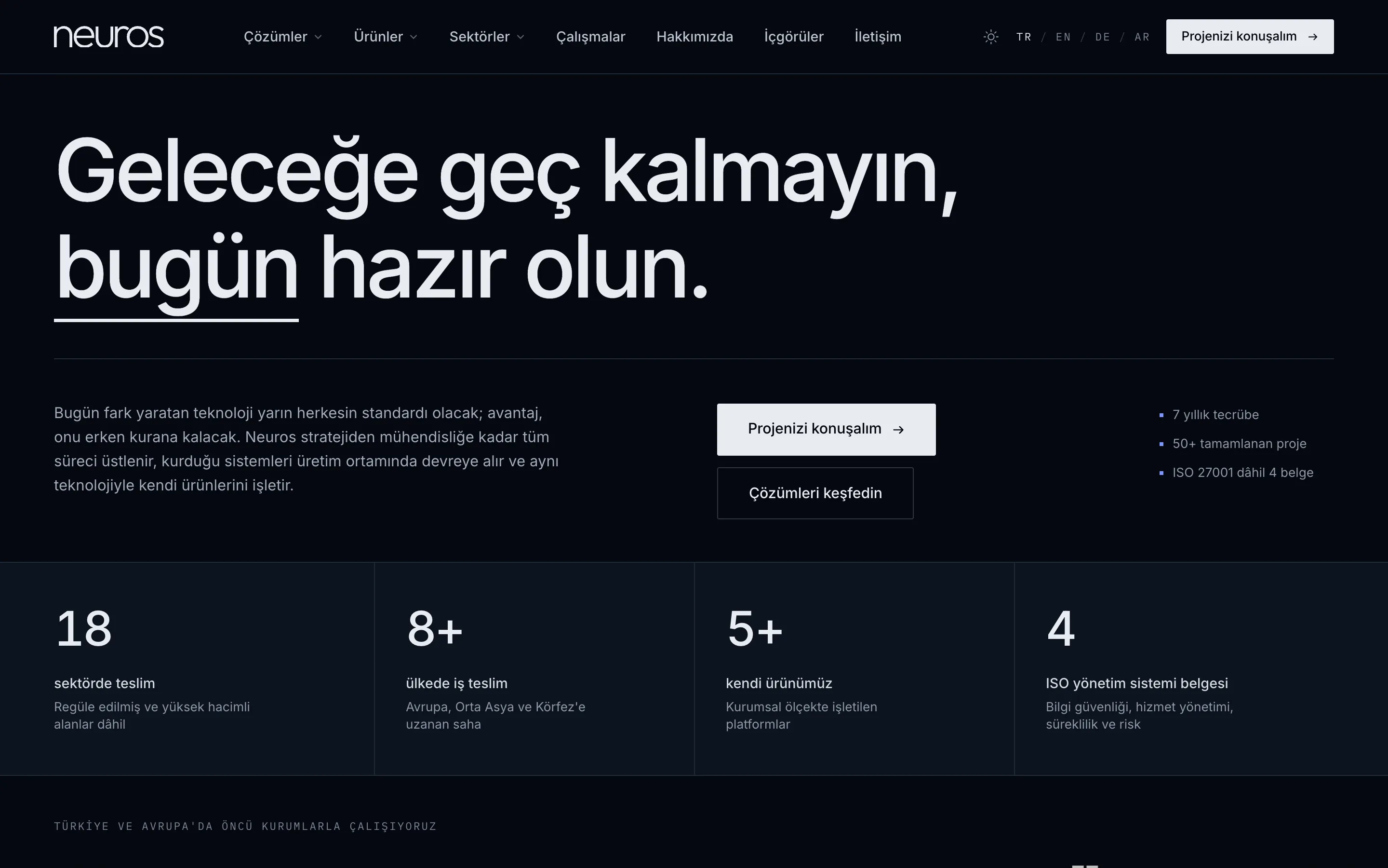 Kurumsal Web Sitesi