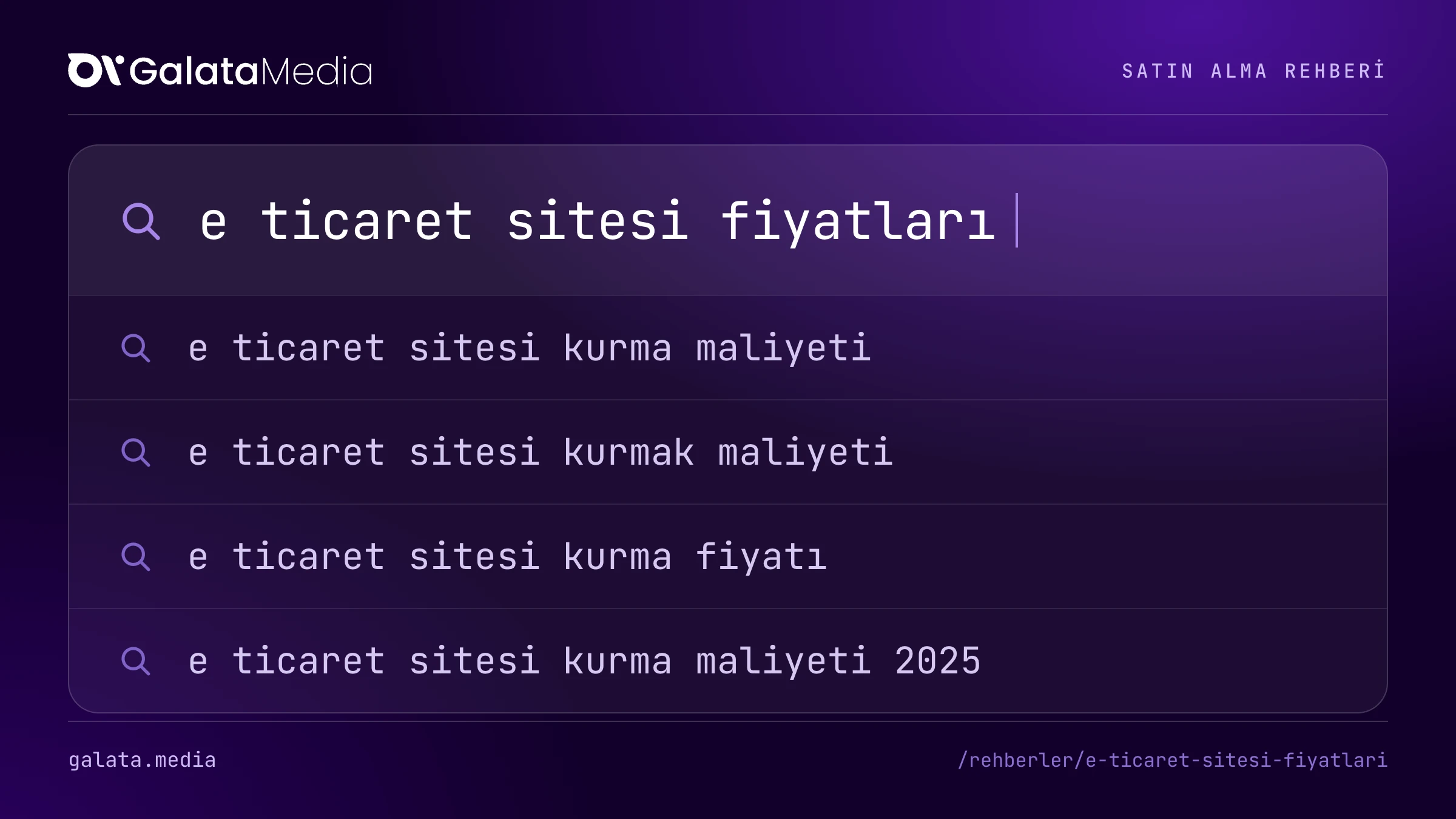 Bu sayfanın cevapladığı aramalar: e ticaret sitesi fiyatları, e ticaret sitesi kurma maliyeti, e ticaret sitesi kurmak maliyeti, e ticaret sitesi kurma fiyatı, e ticaret sitesi kurma maliyeti 2025.