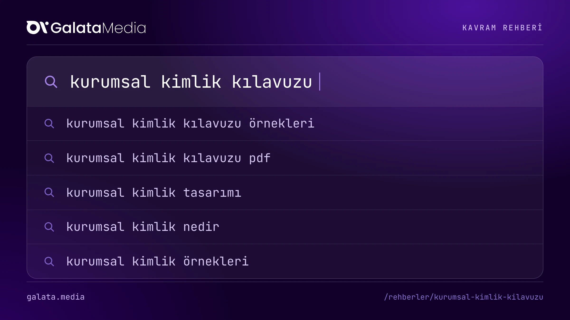 Bu sayfanın cevapladığı aramalar: kurumsal kimlik kılavuzu, kurumsal kimlik kılavuzu örnekleri, kurumsal kimlik kılavuzu pdf, kurumsal kimlik tasarımı, kurumsal kimlik nedir, kurumsal kimlik örnekleri.